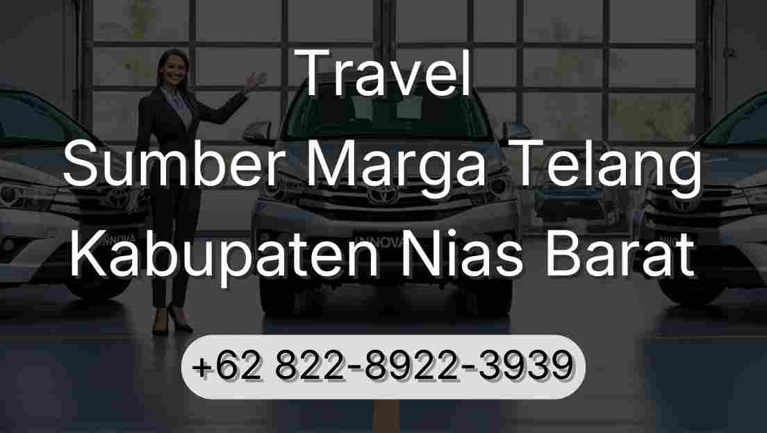 Travel Sumber Marga Telang Kabupaten Nias Barat