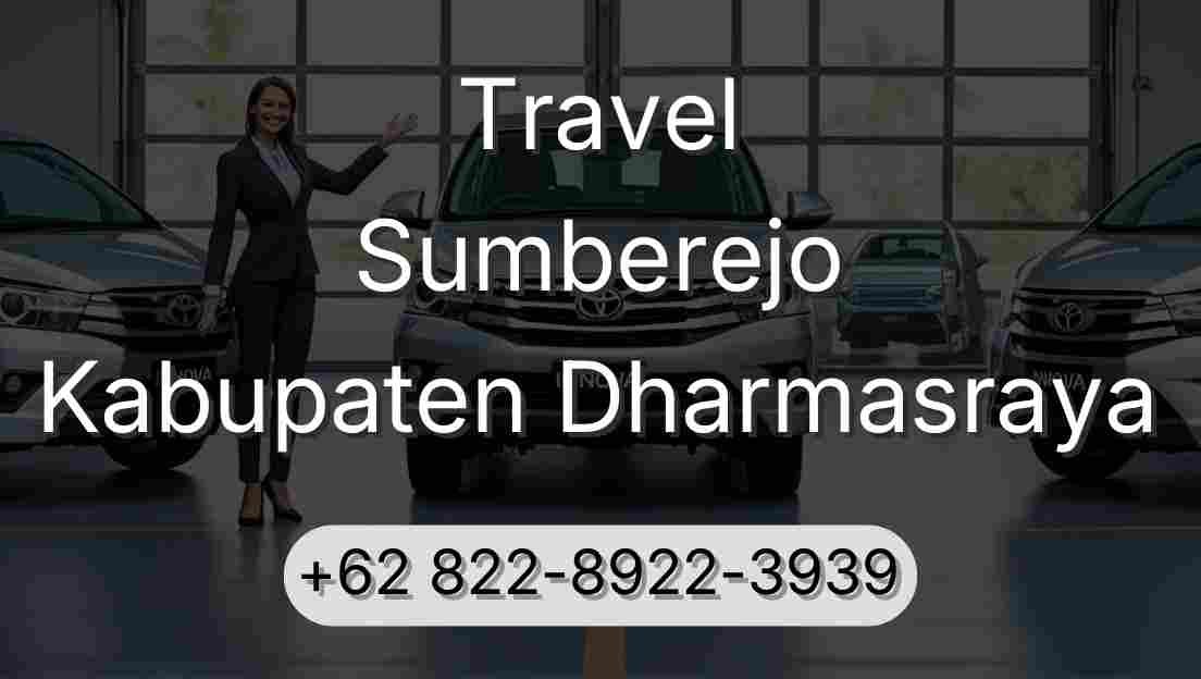 Travel Sumberejo Kabupaten Dharmasraya