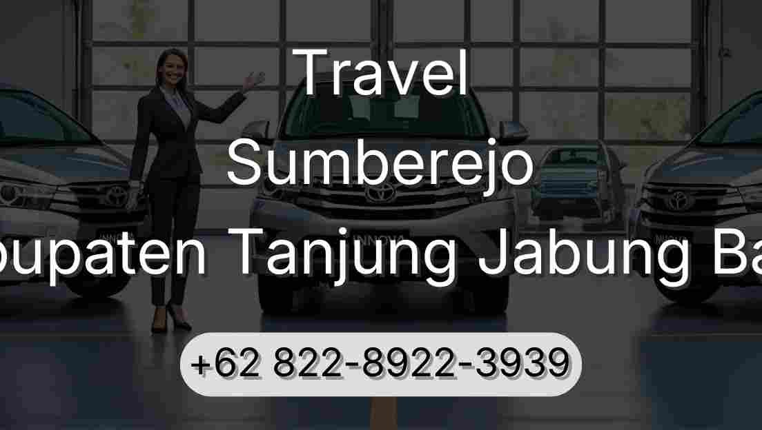 Travel Sumberejo Kabupaten Tanjung Jabung Barat