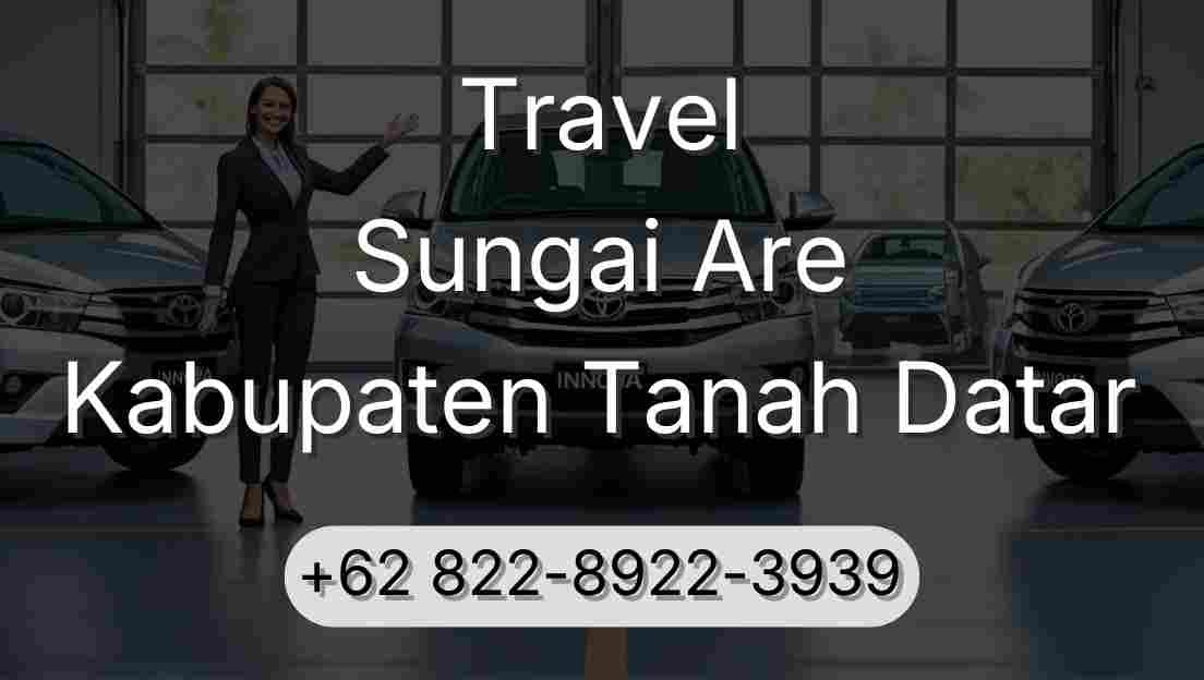 Travel Sungai Are Kabupaten Tanah Datar