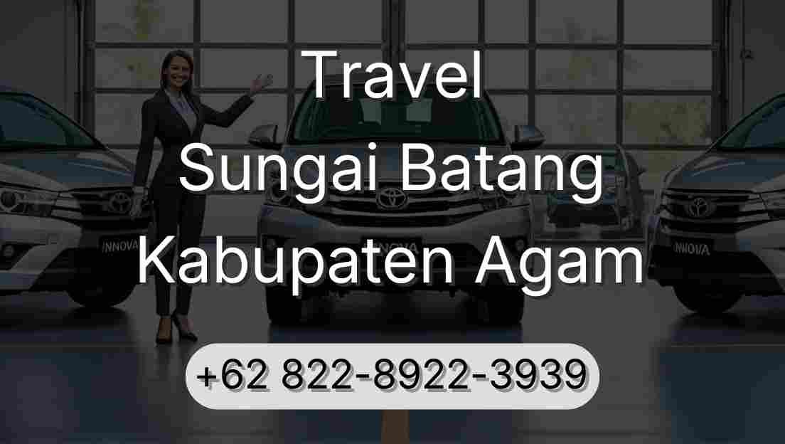 Travel Sungai Batang Kabupaten Agam