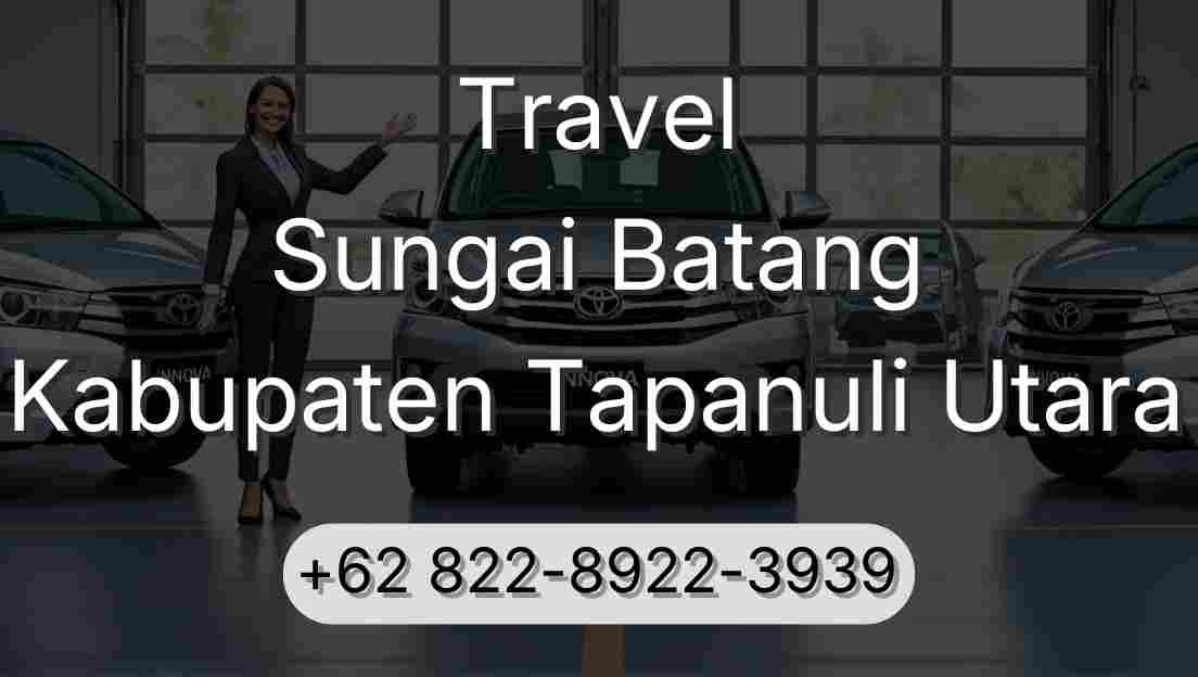 Travel Sungai Batang Kabupaten Tapanuli Utara