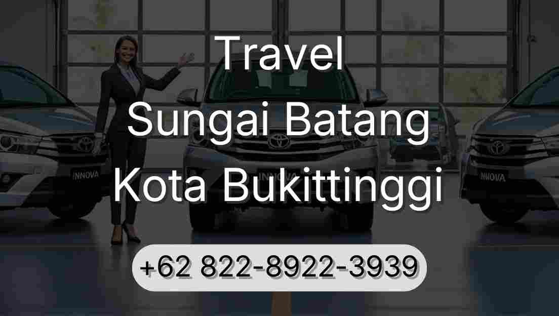 Travel Sungai Batang Kota Bukittinggi