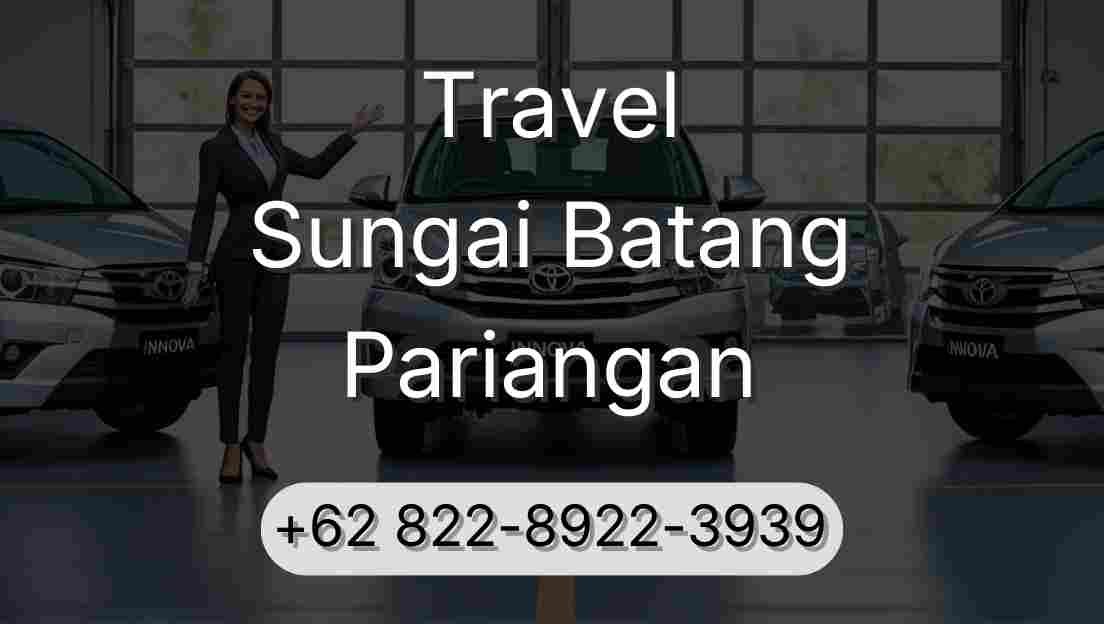 Travel Sungai Batang Pariangan