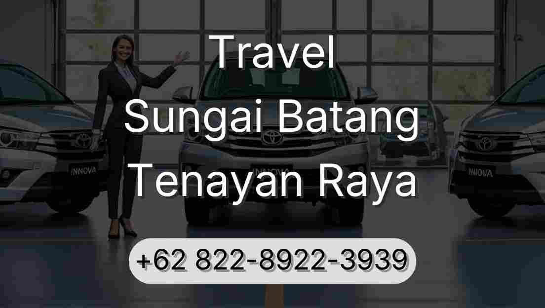 Travel Sungai Batang Tenayan Raya