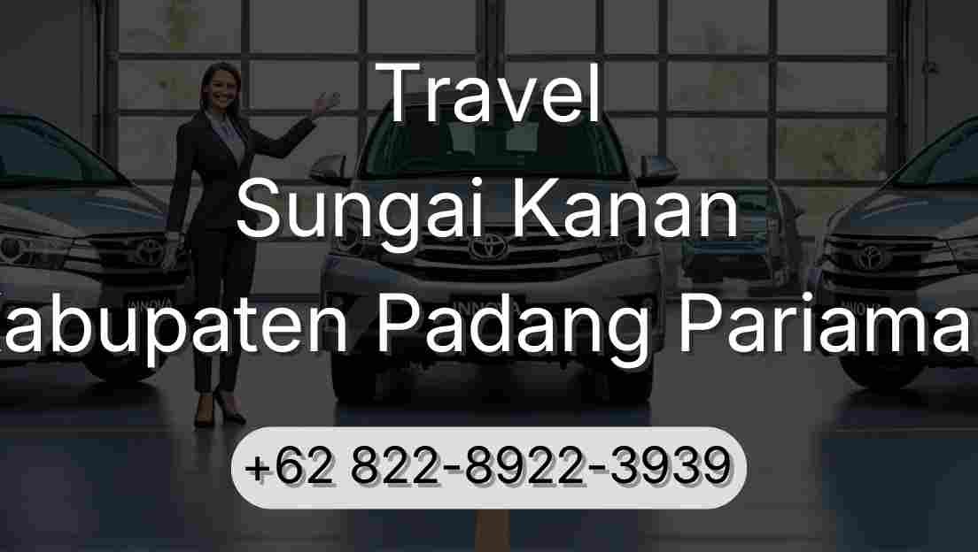 Travel Sungai Kanan Kabupaten Padang Pariaman