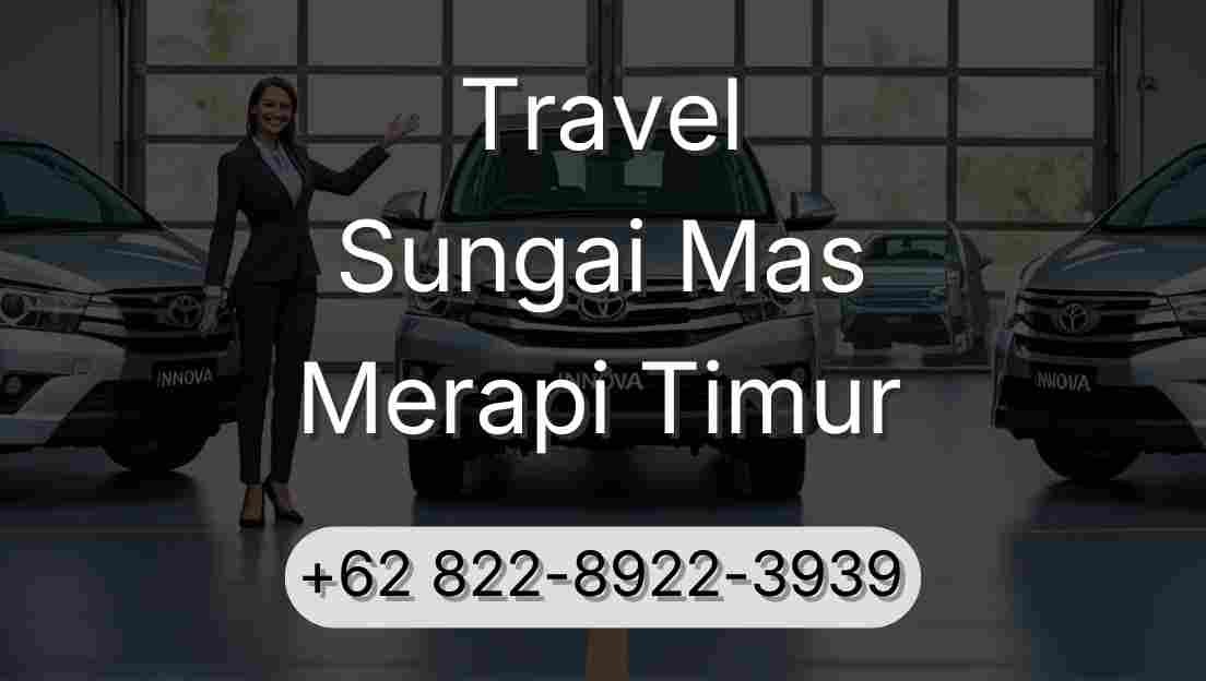 Travel Sungai Mas Merapi Timur