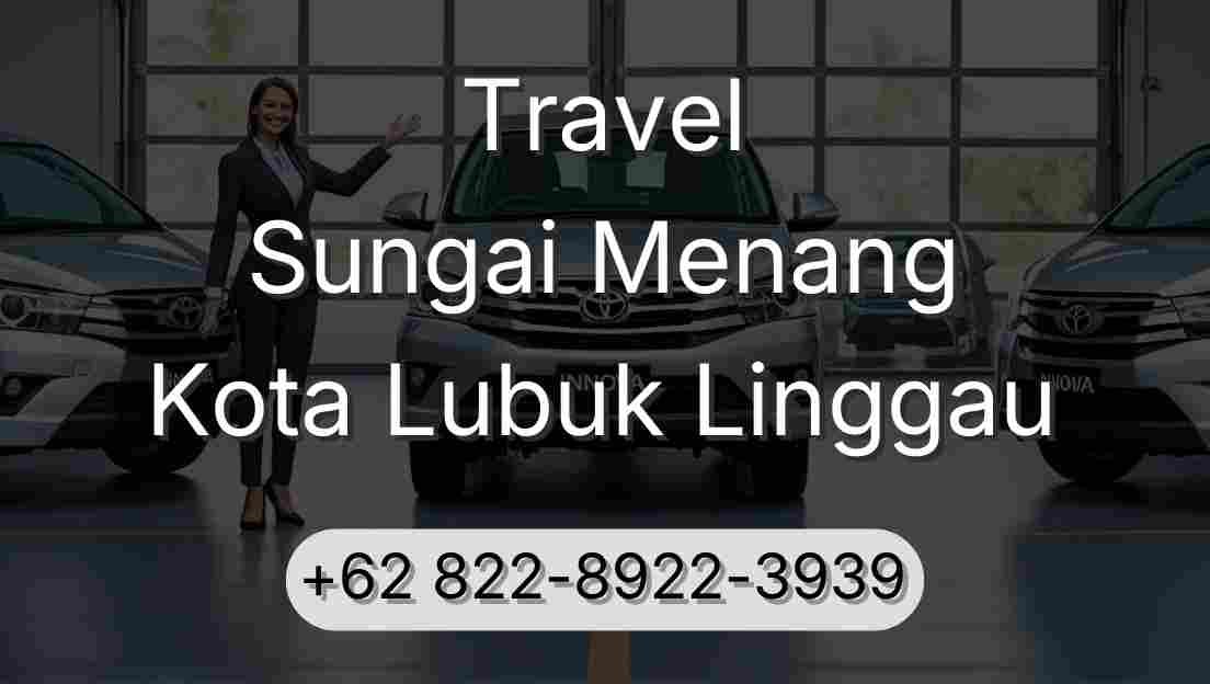 Travel Sungai Menang Kota Lubuk Linggau