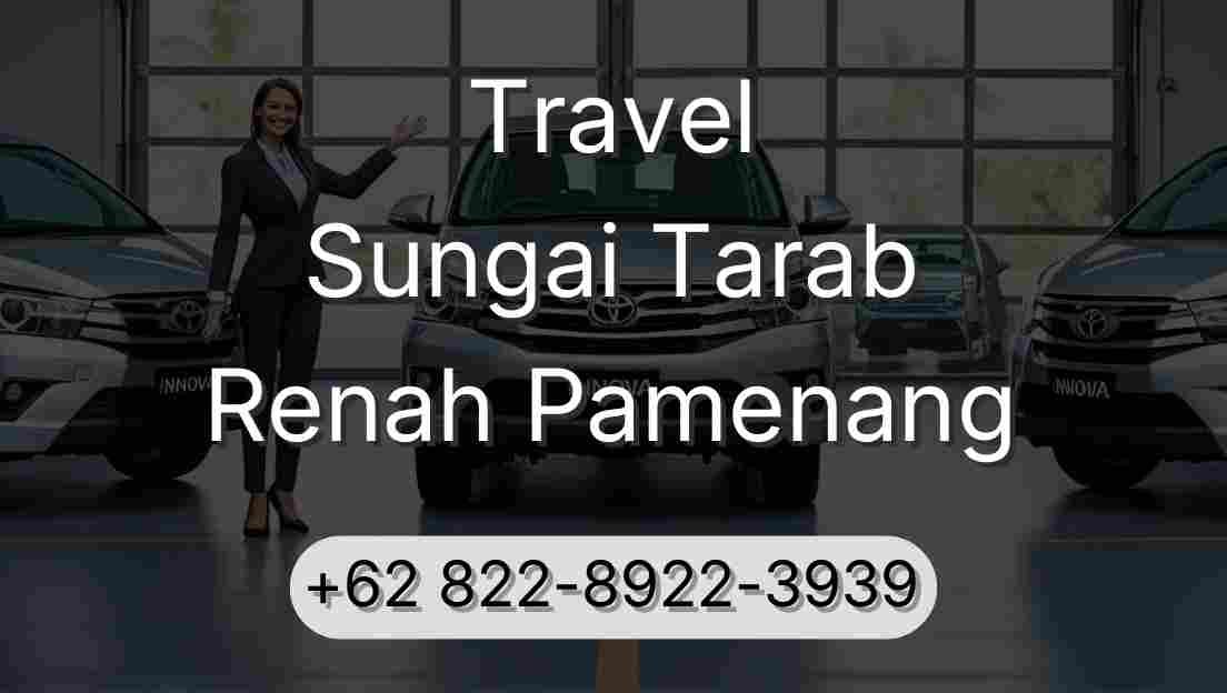 Travel Sungai Tarab Renah Pamenang