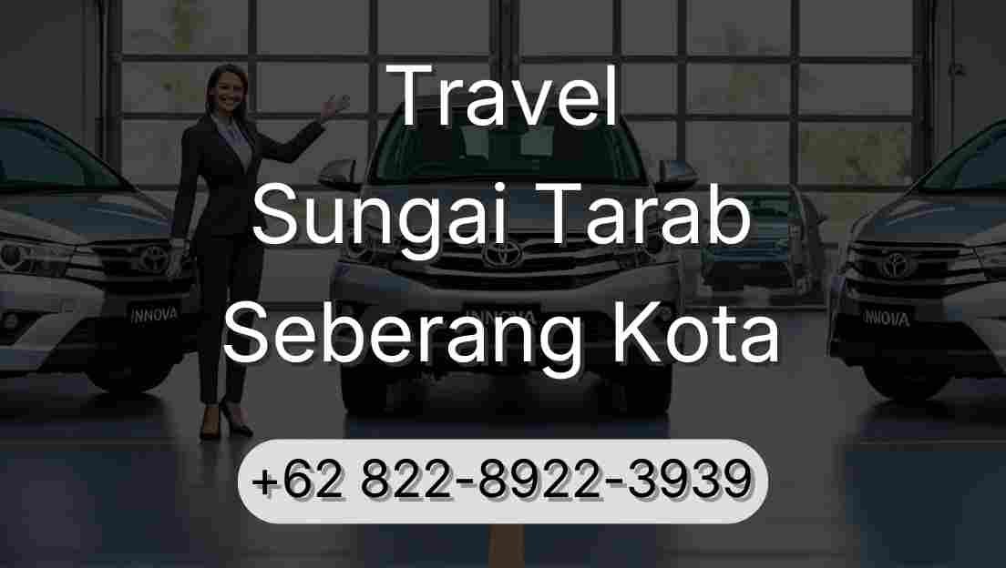 Travel Sungai Tarab Seberang Kota