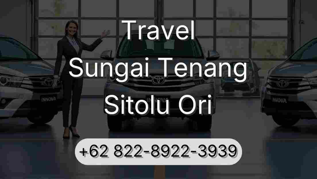 Travel Sungai Tenang Sitolu Ori
