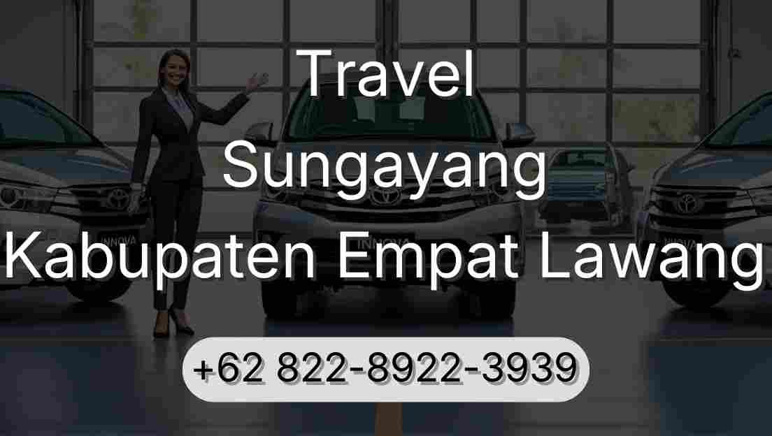 Travel Sungayang Kabupaten Empat Lawang