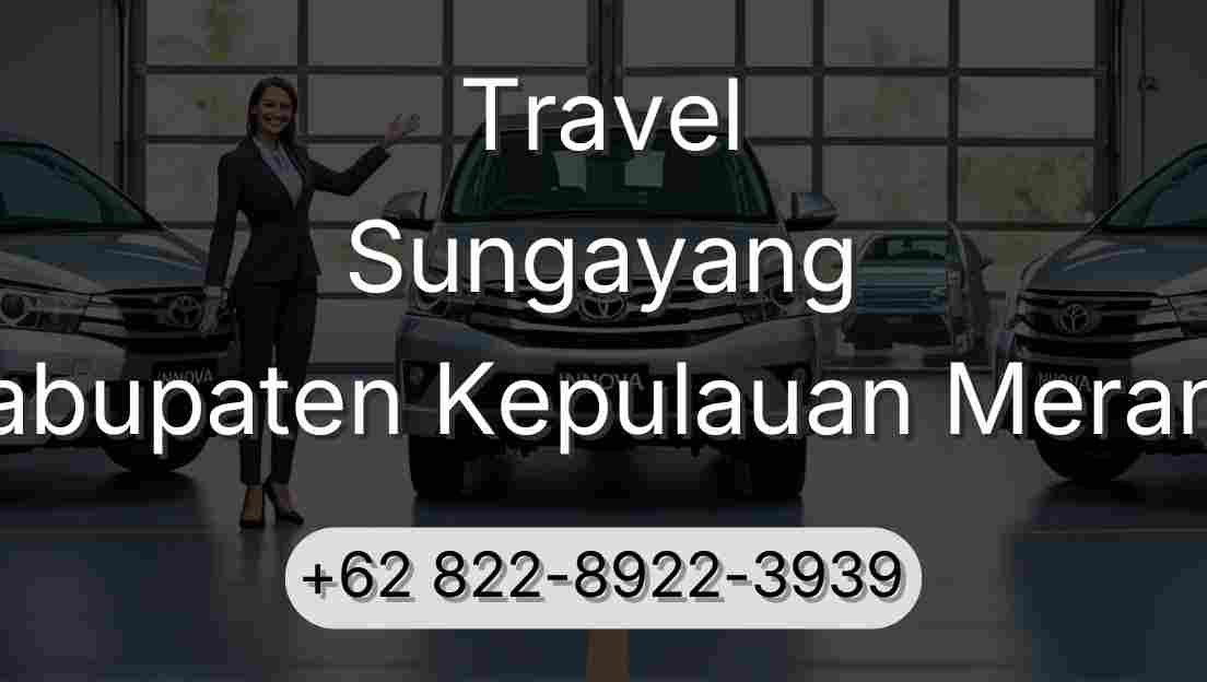 Travel Sungayang Kabupaten Kepulauan Meranti