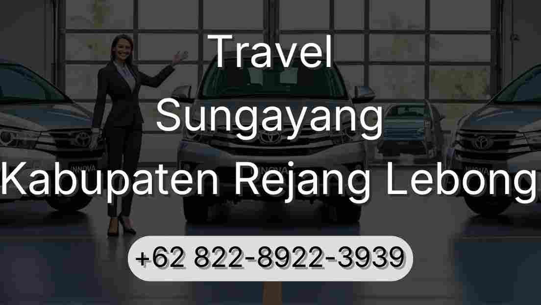 Travel Sungayang Kabupaten Rejang Lebong