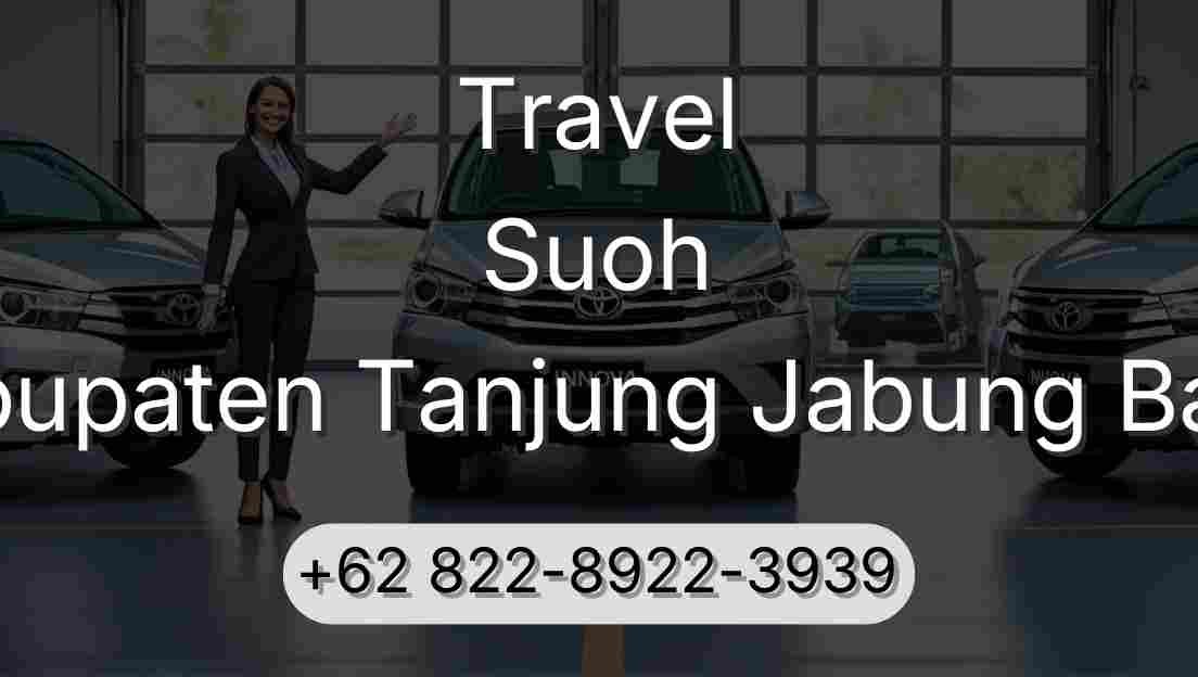 Travel Suoh Kabupaten Tanjung Jabung Barat
