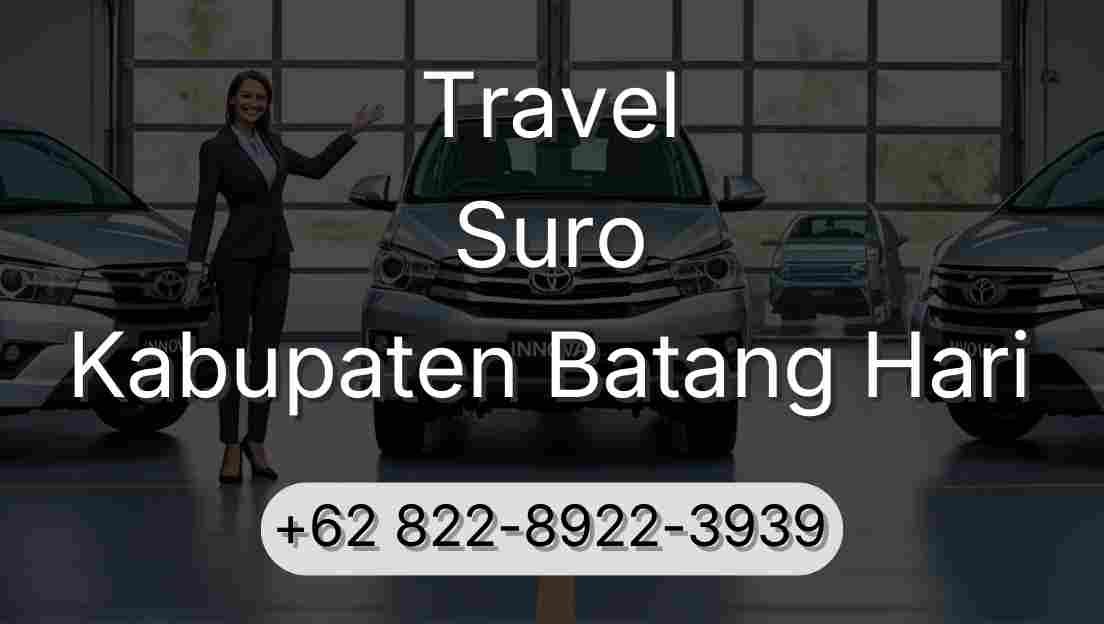 Travel Suro Kabupaten Batang Hari