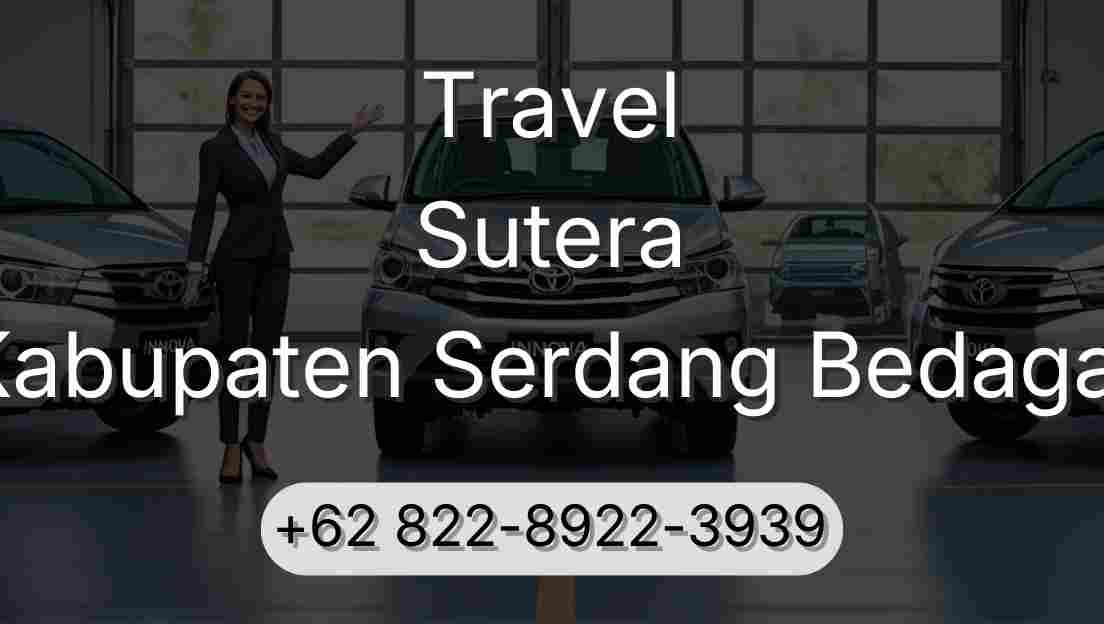Travel Sutera Kabupaten Serdang Bedagai