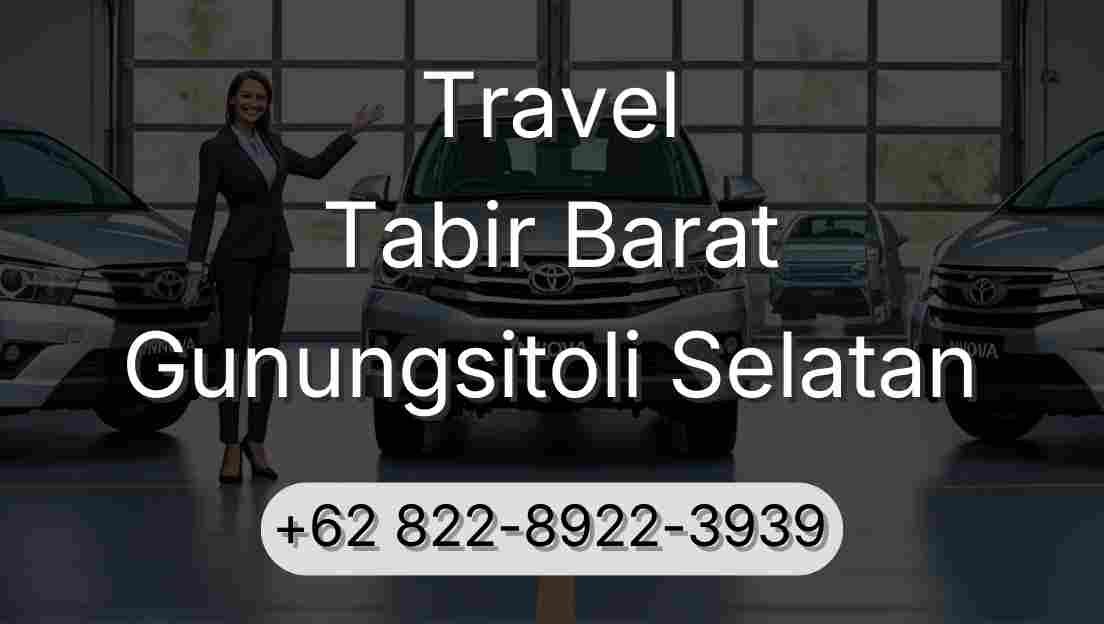 Travel Tabir Barat Gunungsitoli Selatan