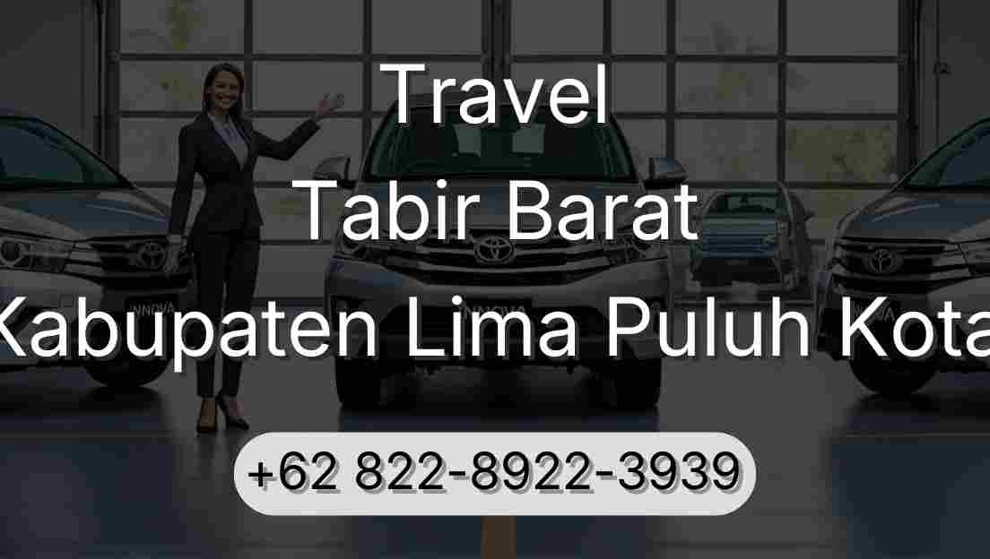 Travel Tabir Barat Kabupaten Lima Puluh Kota