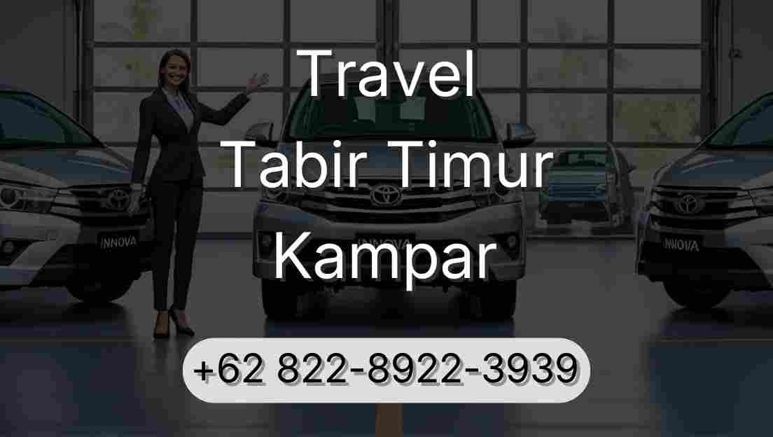 Travel Tabir Timur Kampar