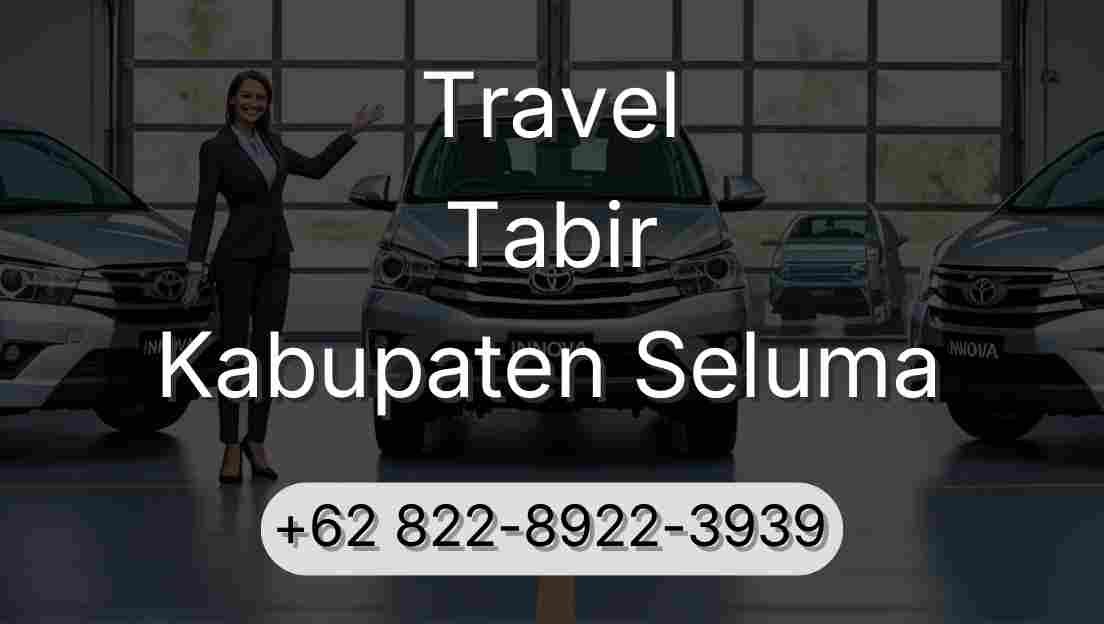Travel Tabir Kabupaten Seluma