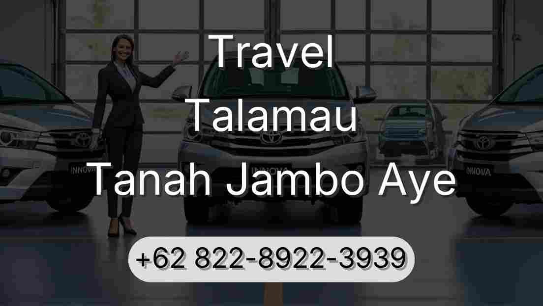 Travel Talamau Tanah Jambo Aye