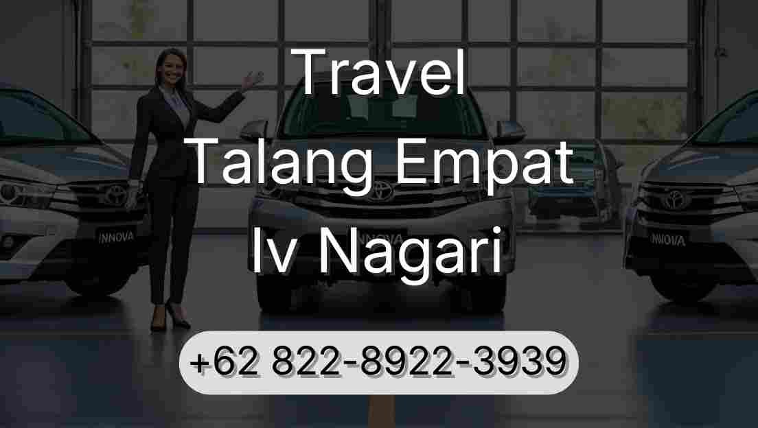 Travel Talang Empat Iv Nagari