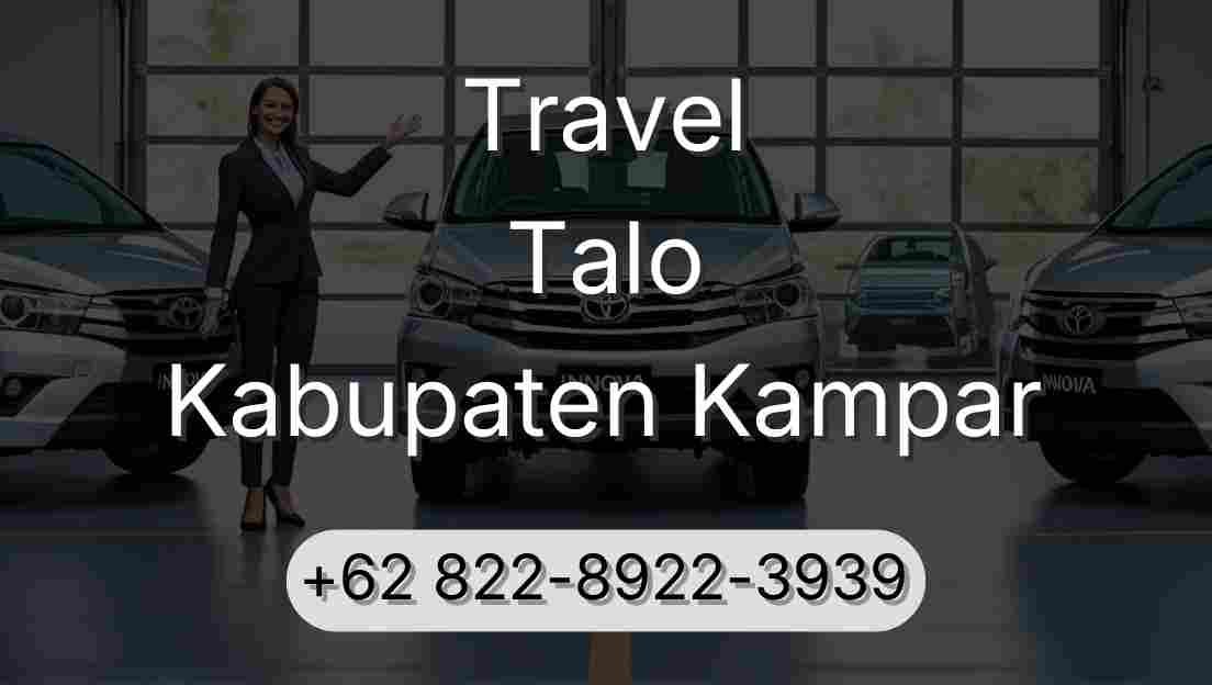 Travel Talo Kabupaten Kampar