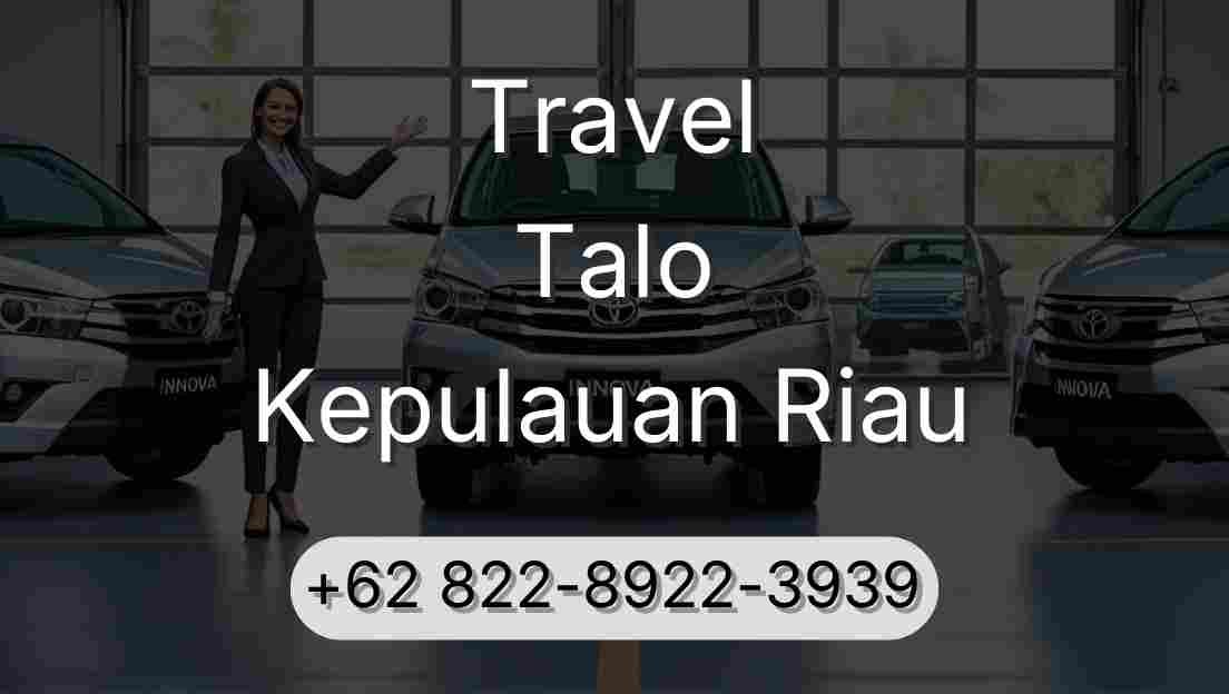 Travel Talo Kepulauan Riau