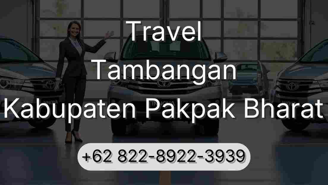 Travel Tambangan Kabupaten Pakpak Bharat
