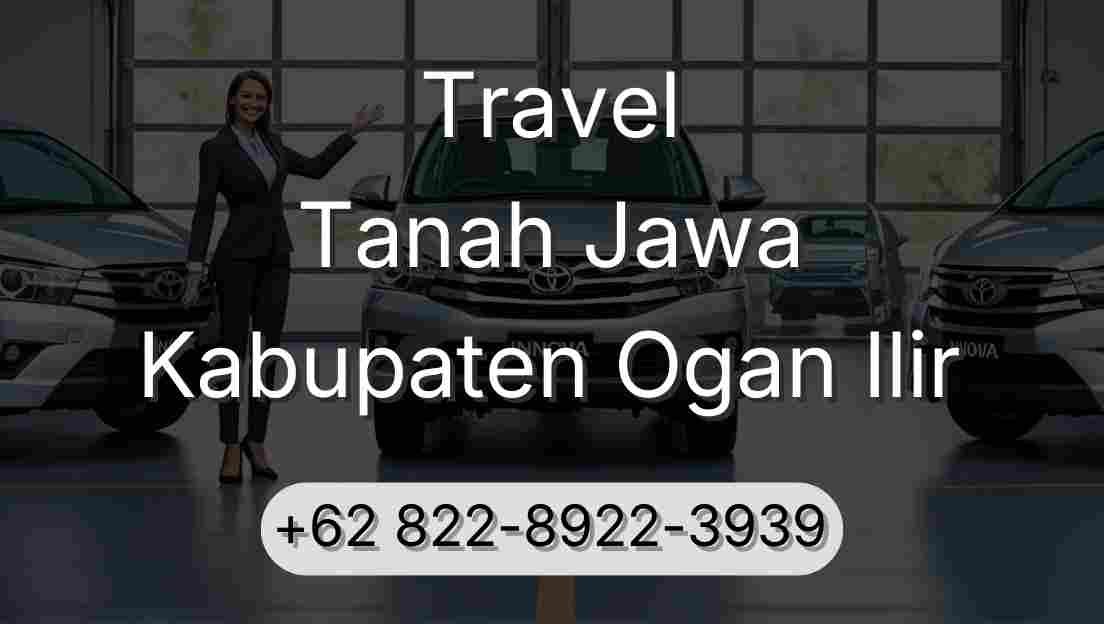 Travel Tanah Jawa Kabupaten Ogan Ilir