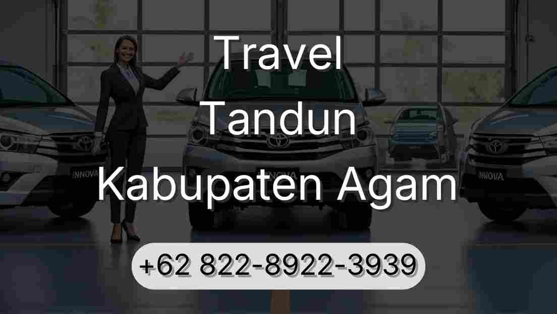 Travel Tandun Kabupaten Agam