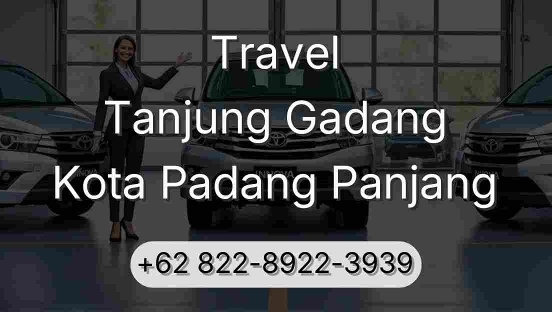 Travel Tanjung Gadang Kota Padang Panjang