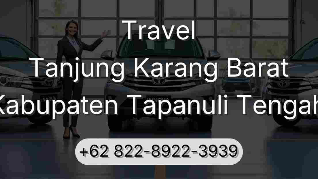Travel Tanjung Karang Barat Kabupaten Tapanuli Tengah