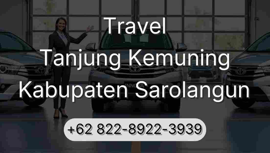 Travel Tanjung Kemuning Kabupaten Sarolangun