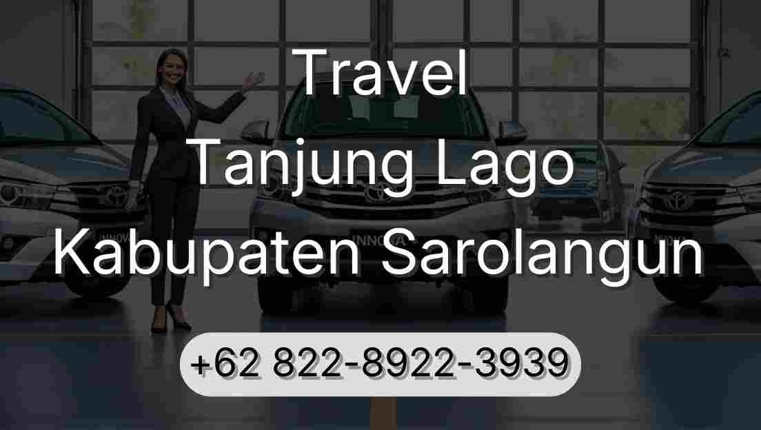 Travel Tanjung Lago Kabupaten Sarolangun