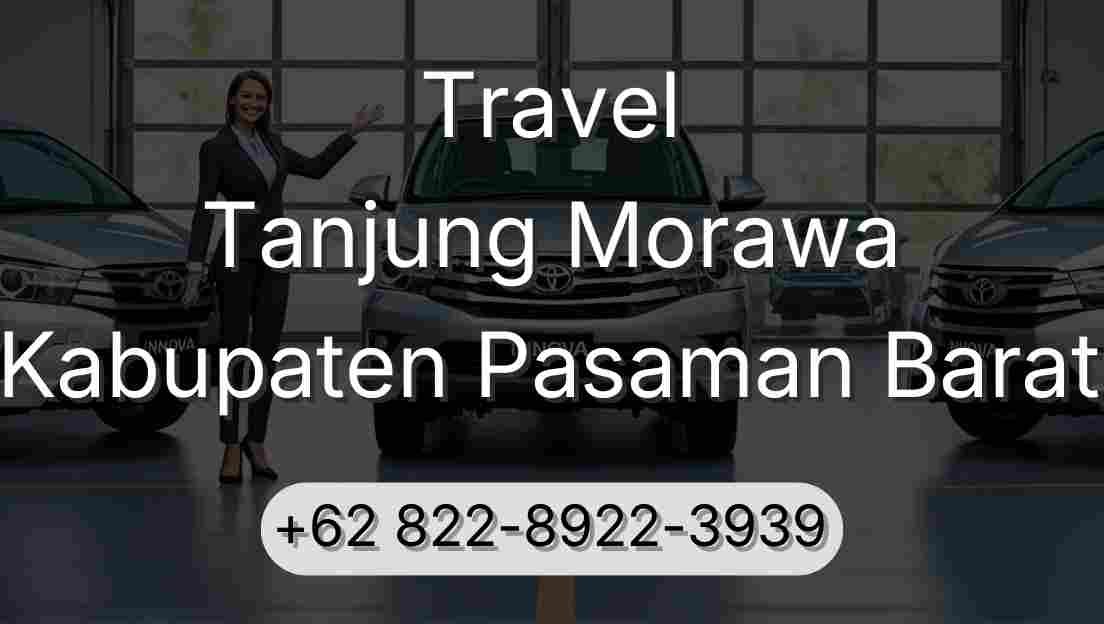 Travel Tanjung Morawa Kabupaten Pasaman Barat