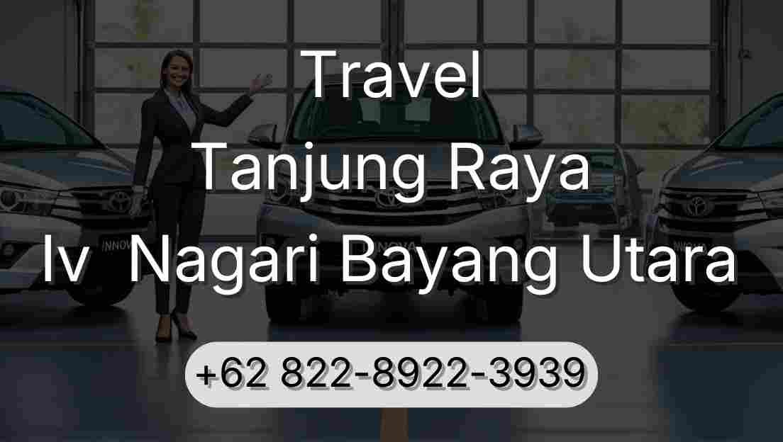 Travel Tanjung Raya Iv  Nagari Bayang Utara
