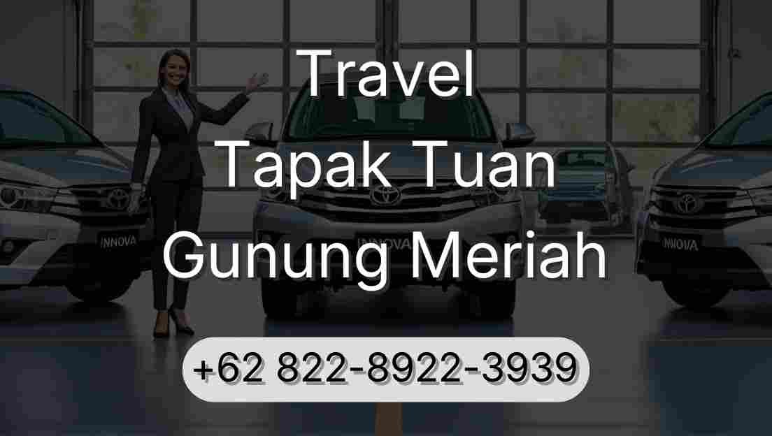 Travel Tapak Tuan Gunung Meriah