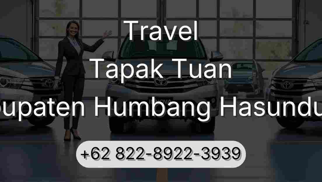 Travel Tapak Tuan Kabupaten Humbang Hasundutan