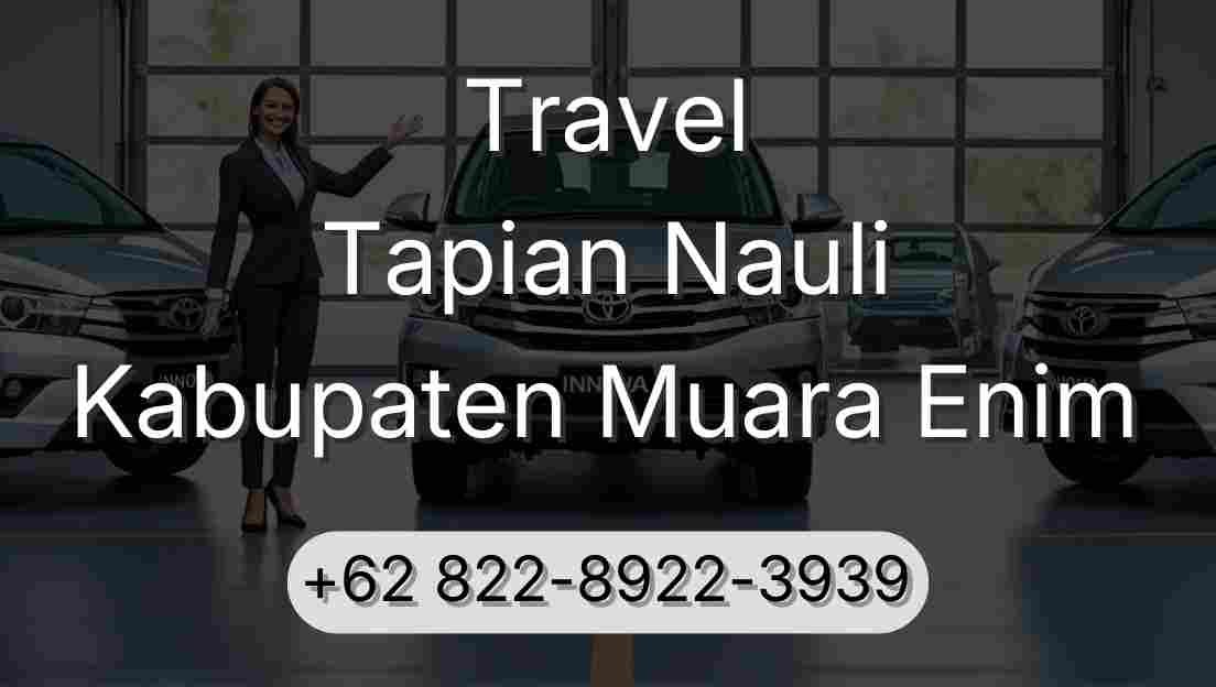 Travel Tapian Nauli Kabupaten Muara Enim