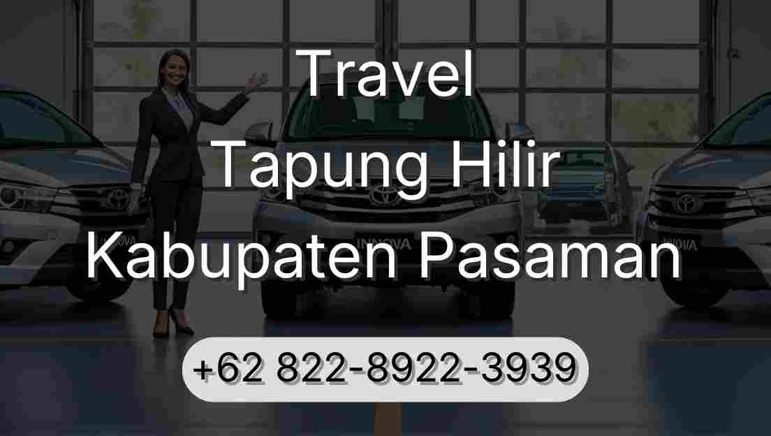 Travel Tapung Hilir Kabupaten Pasaman