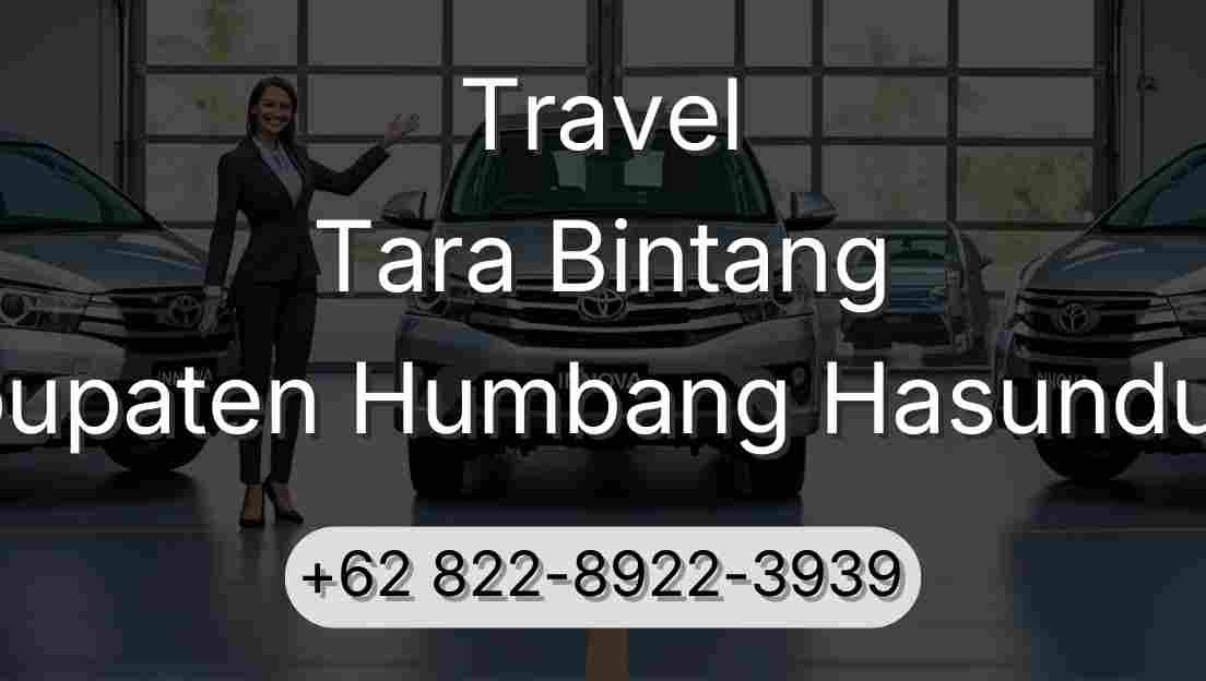 Travel Tara Bintang Kabupaten Humbang Hasundutan