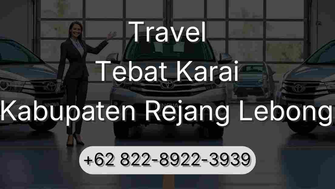 Travel Tebat Karai Kabupaten Rejang Lebong