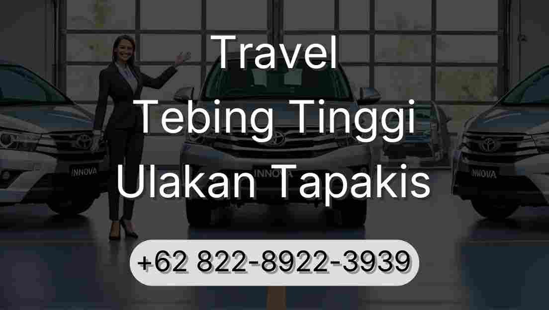 Travel Tebing Tinggi Ulakan Tapakis