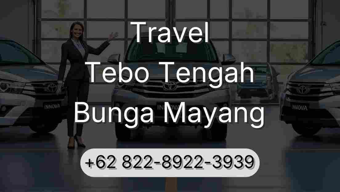 Travel Tebo Tengah Bunga Mayang