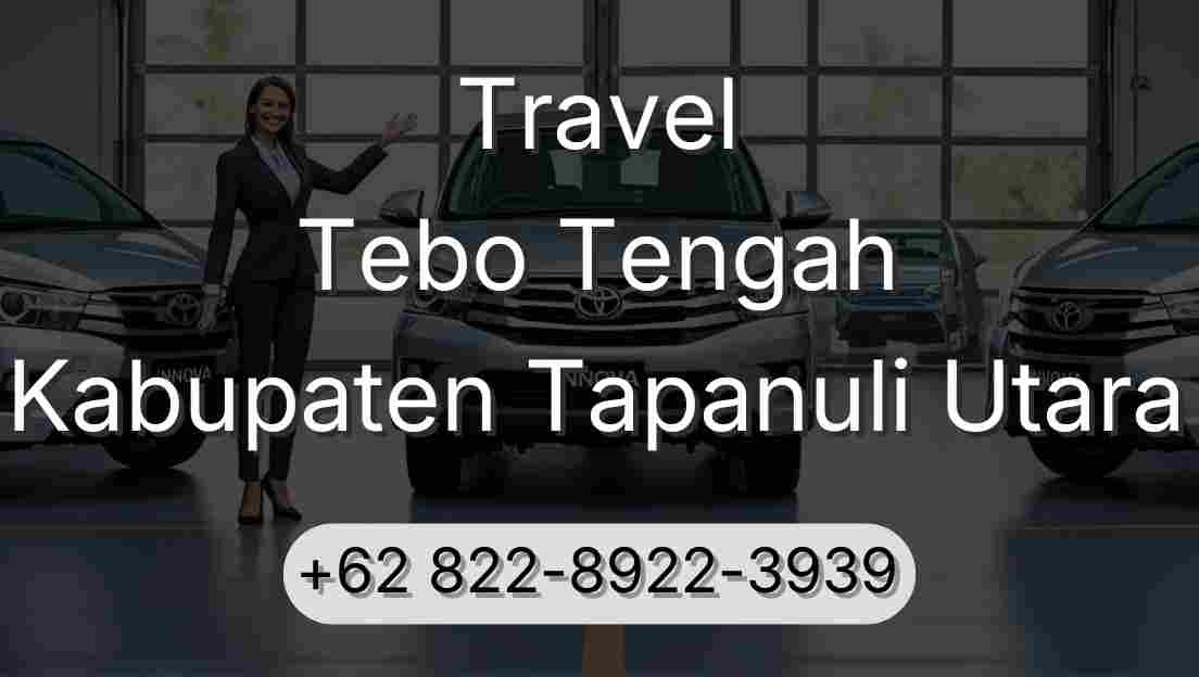 Travel Tebo Tengah Kabupaten Tapanuli Utara