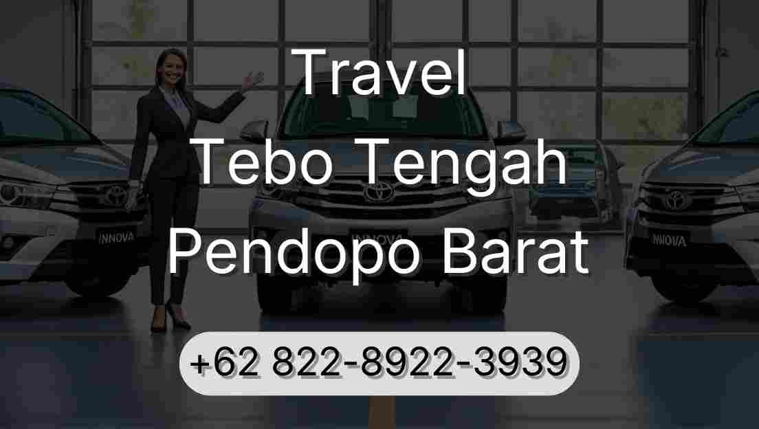 Travel Tebo Tengah Pendopo Barat