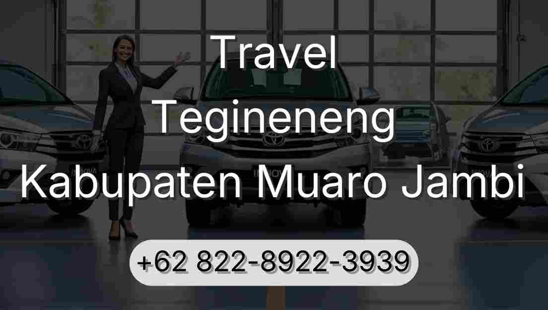 Travel Tegineneng Kabupaten Muaro Jambi