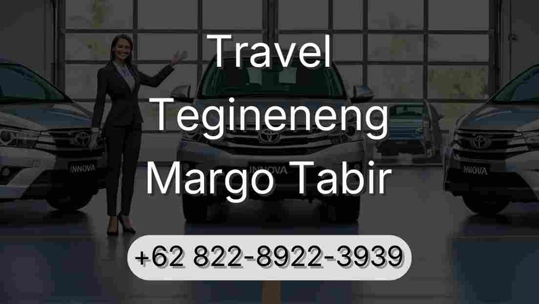 Travel Tegineneng Margo Tabir